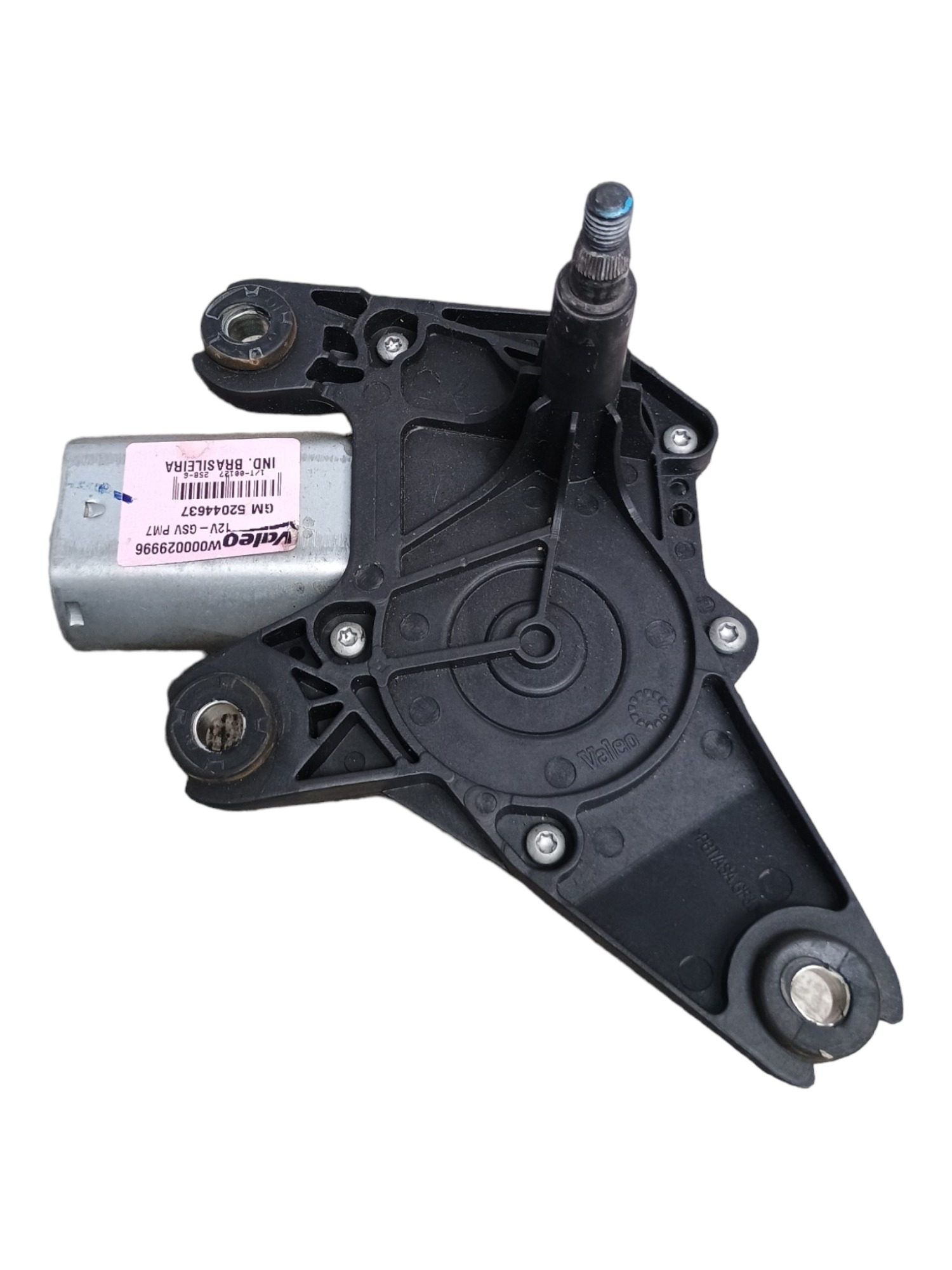 Motor Limpador Traseiro Gm Spin 1.8 2016  52044637 2