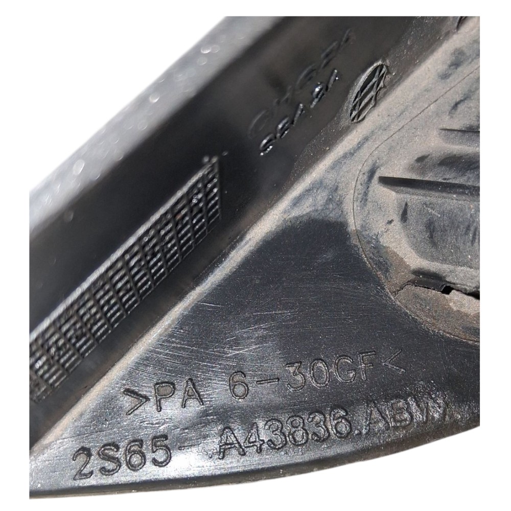 Friso Tampa Traseira Ford Fiesta 2003 À 2012 2s65a43836aew Preto 5