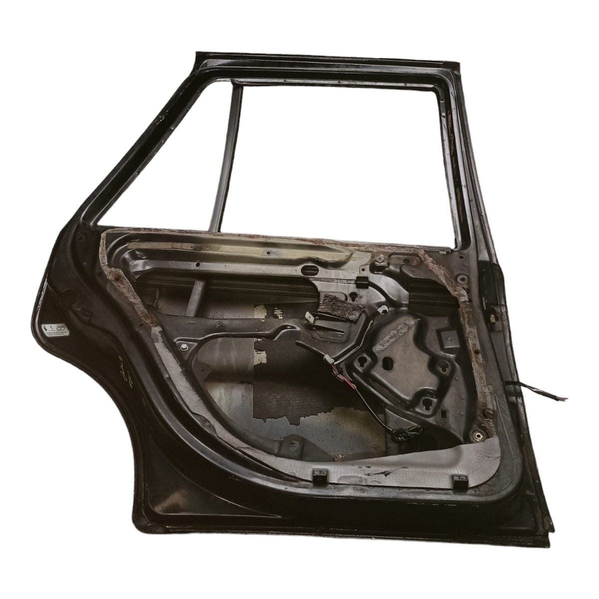 Porta Traseira Esquerda Vw Gol Bola 1999 C/ Detalhe Traseira Esquerda Preto 1