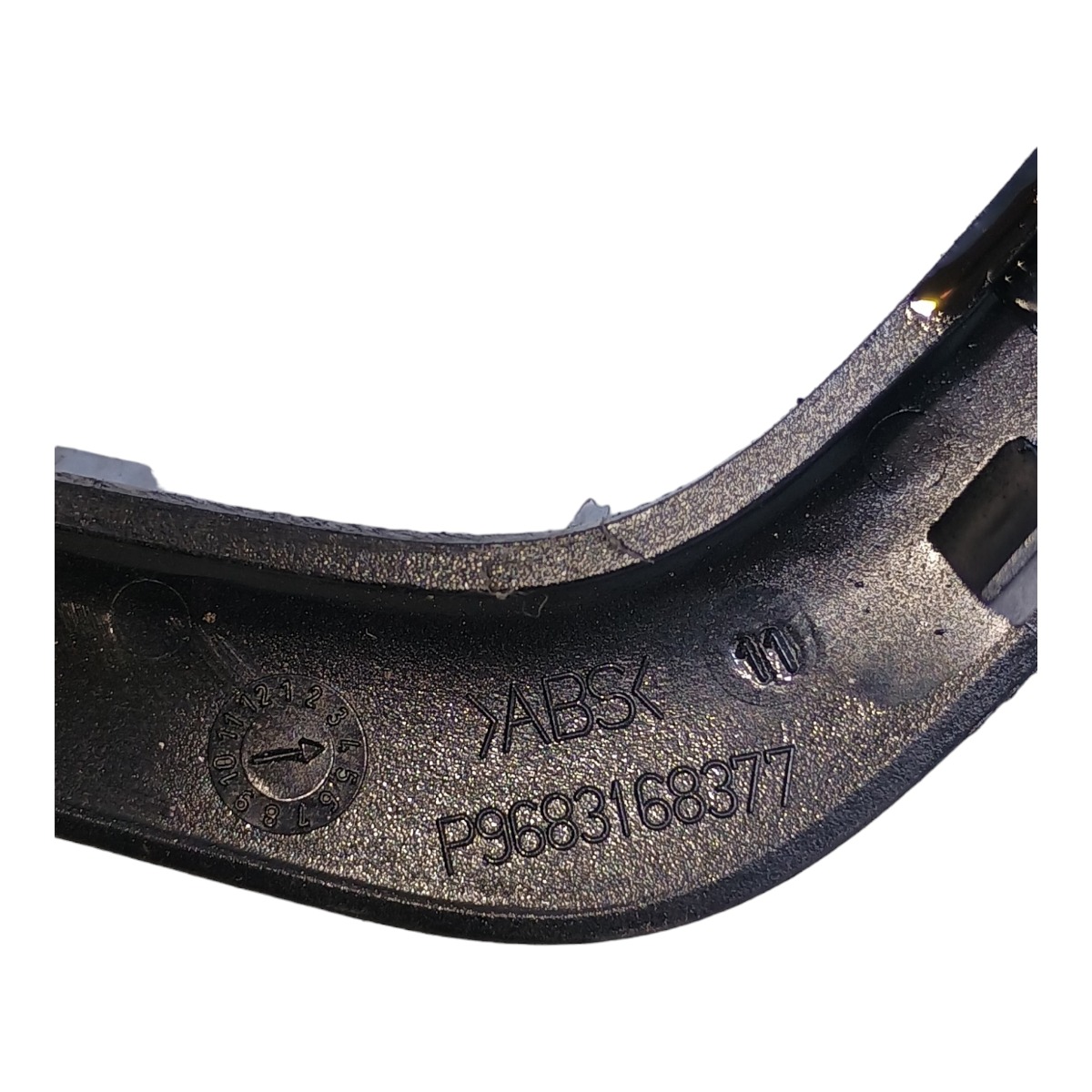 Moldura Maçaneta Traseira Direita Citroen C3 Picasso 2013  Preto Traseira 3