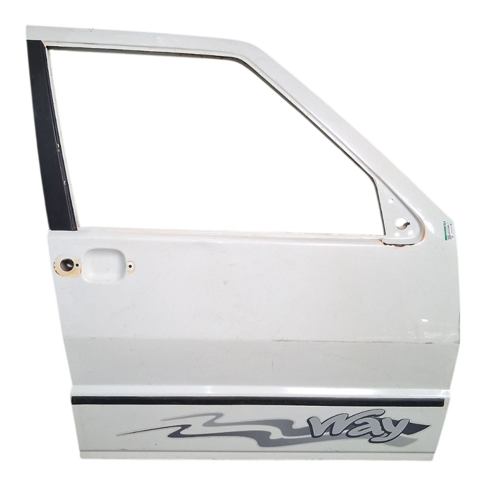 Porta Dianteira Direita Fiat Uno 2012 *detalhe Dianteira Direita Branco