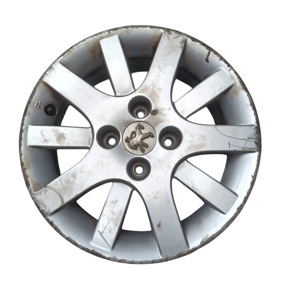 Roda Aro 15 Peugeot 206 2004 Com Detalhe