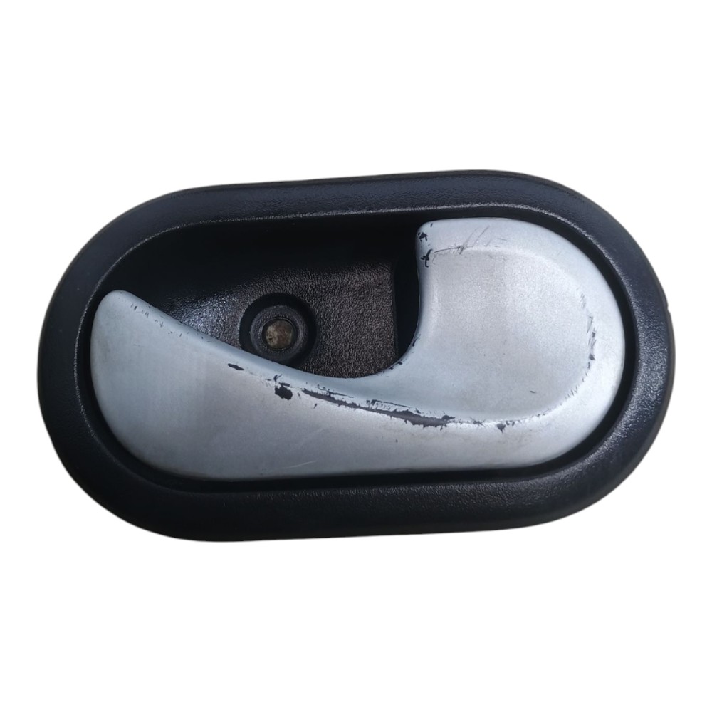 Maçaneta Interna Porta Ld Logan Sandero 2008 A 2016 *detalhe Prata Dianteira/traseira 1