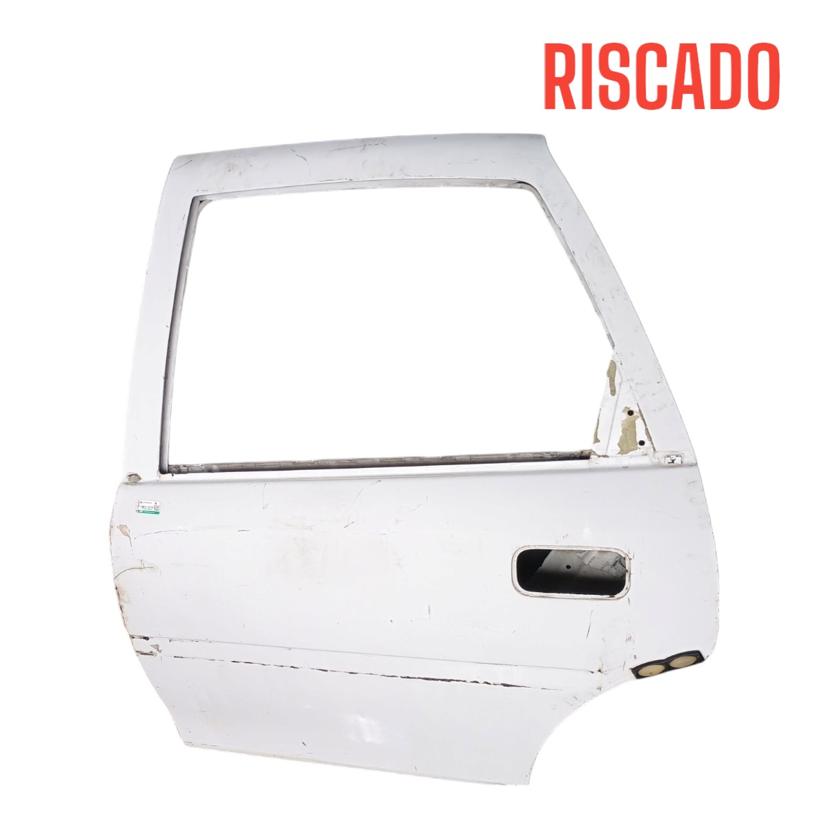 Porta Traseira Esquerda Gm Vectra 1996 À 2005 Traseira Esquerda Branco 2