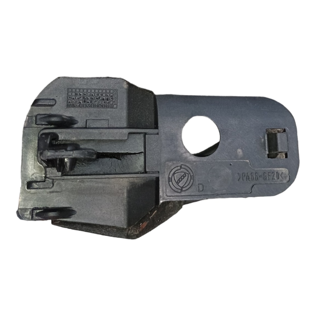 Maçaneta Interna Porta Traseira Direita Fiat Palio 1997  Preto Traseira 2