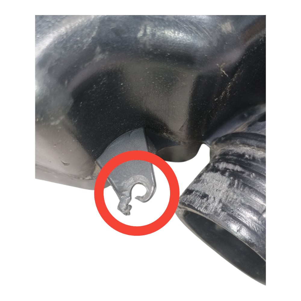 Caixa Ressonadora Filtro Ar Vw Voyage 2022 *detalhe 6