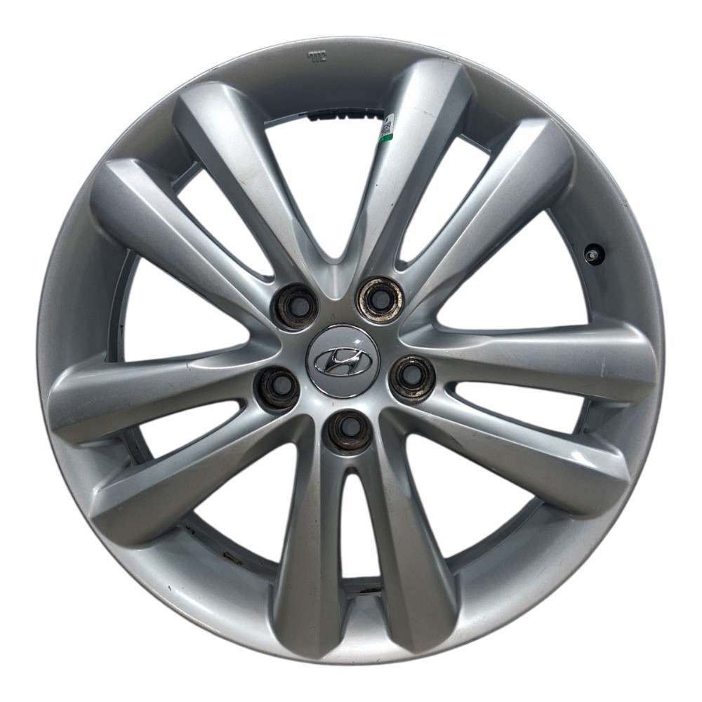 Roda Aro 18 Hyundai Ix35 2014 *riscado  Prata
