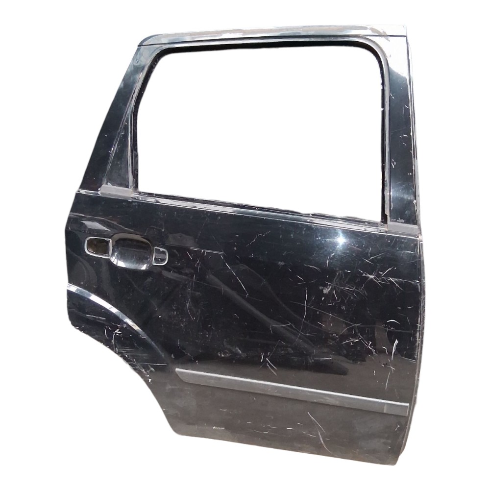 Porta Traseira Direita Ford Fiesta 2003 À 2012 *detalhes Traseira Direita Preto 1