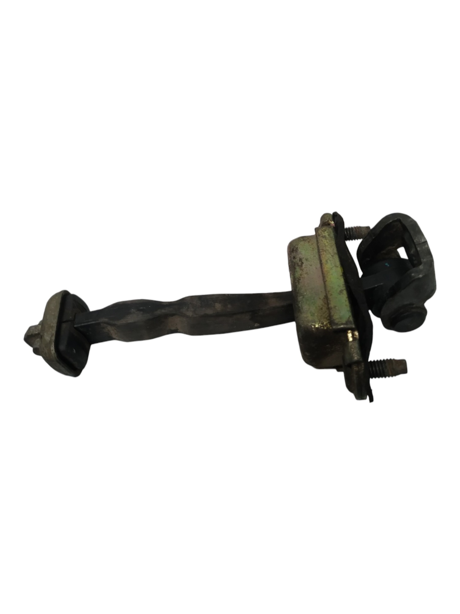 Limitador Porta Traseira Esquerda Ford Fiesta 2005 Traseira Direito Prata 1