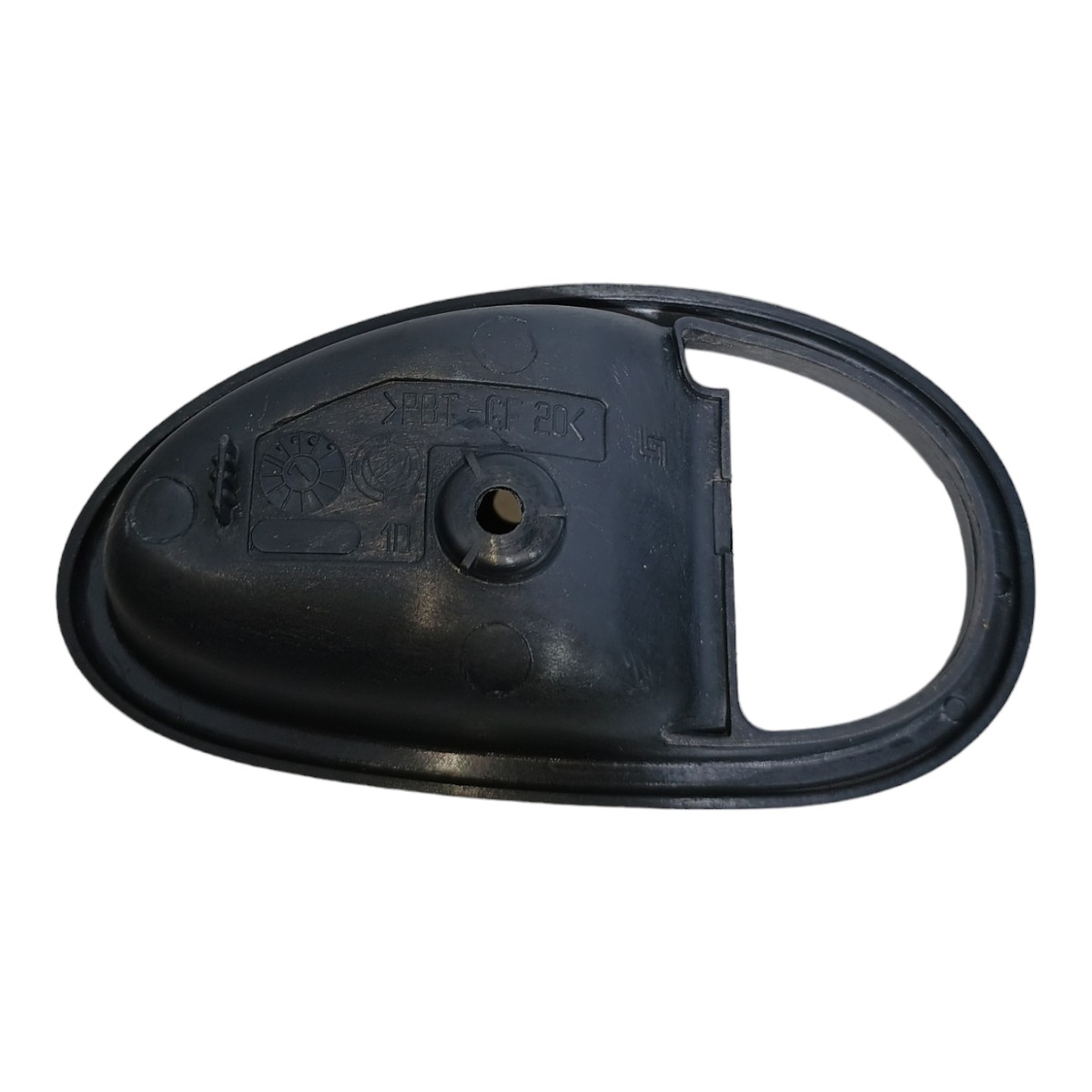 Moldura Maçaneta Interna Porta Diant Dir Fiat Palio 2007 Preto Dianteira 3