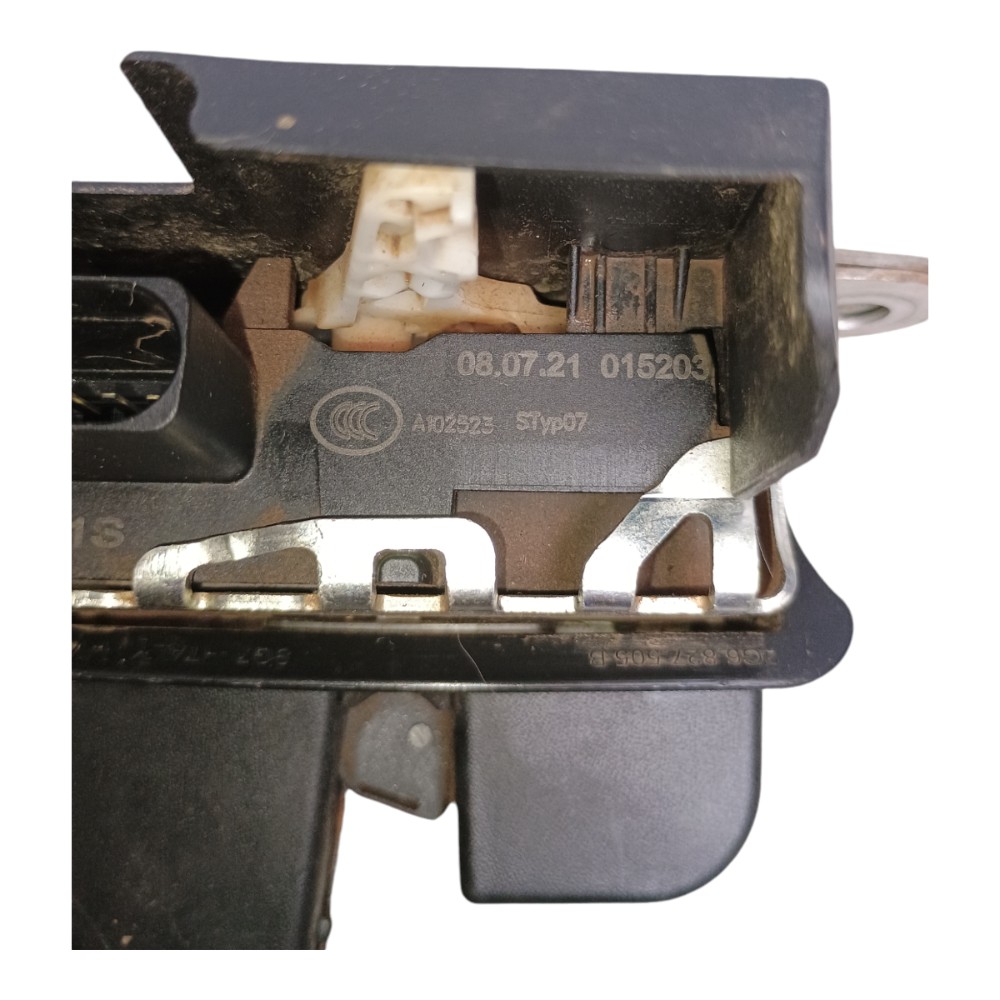 Fechadura Tampa Traseira Vw Tcross Tsi 2022 2g6827505b 6