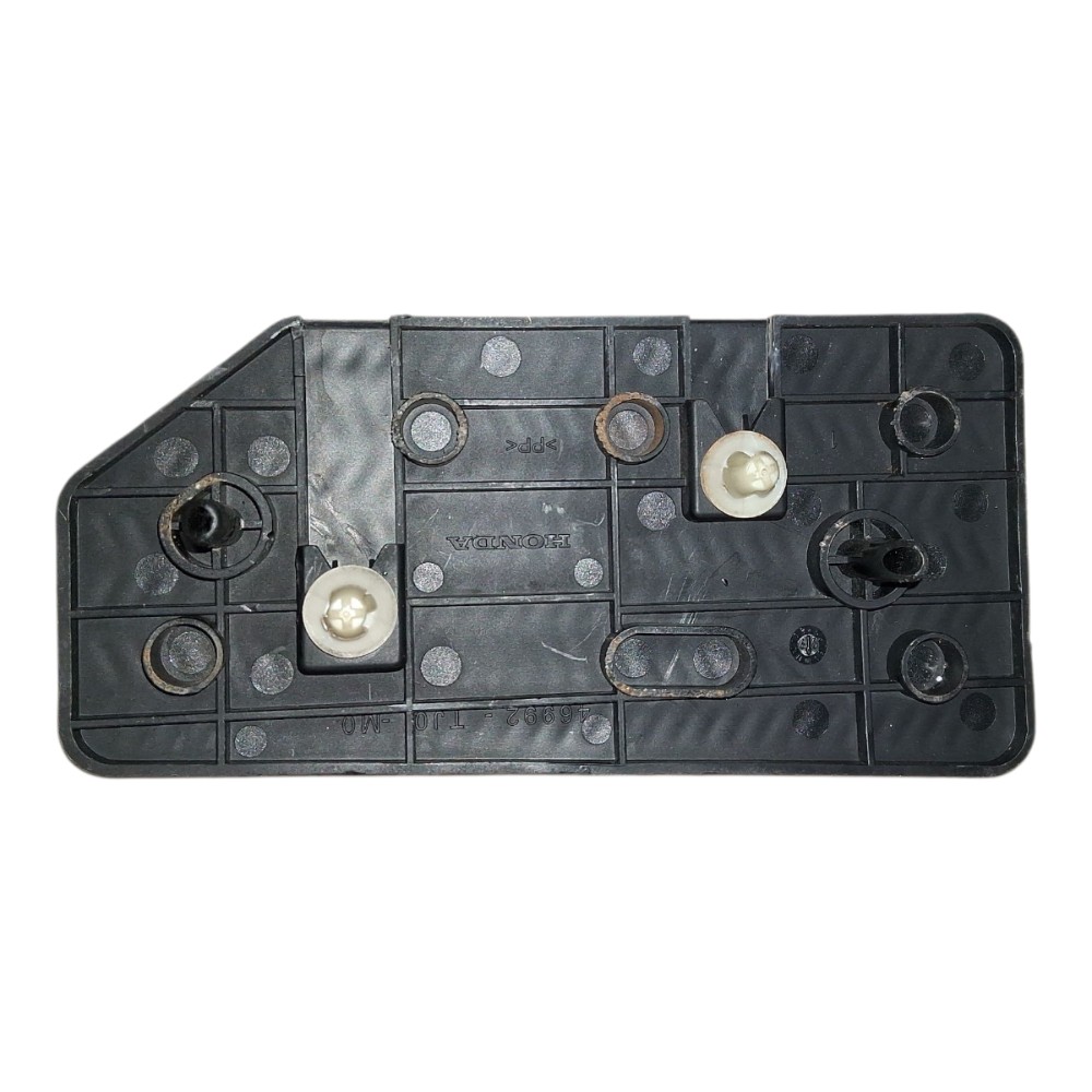 Acabamento Apoio Descanso Pé Fit Xl 2010 46992tj0 Preto Preto 2