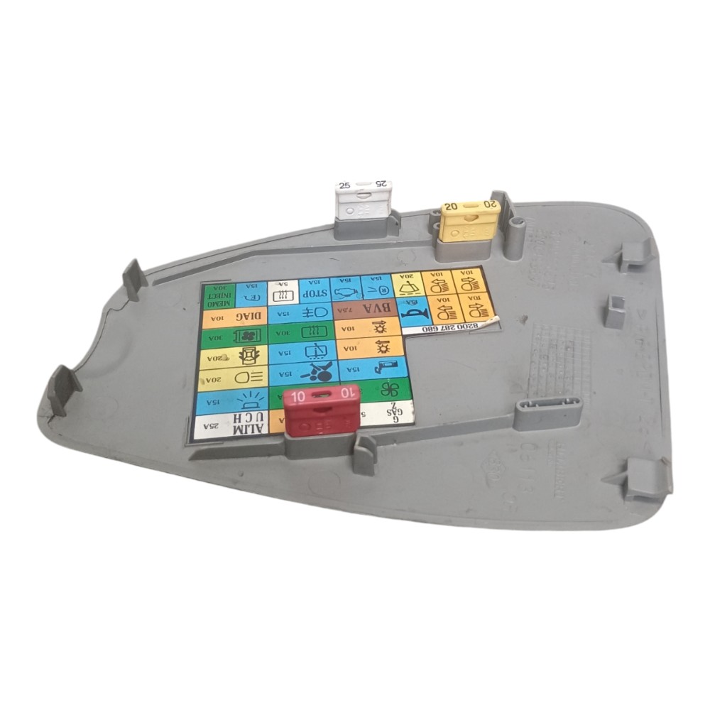 Tampa Caixa Fusíveis Interna Renault Clio Authentic 2004 4