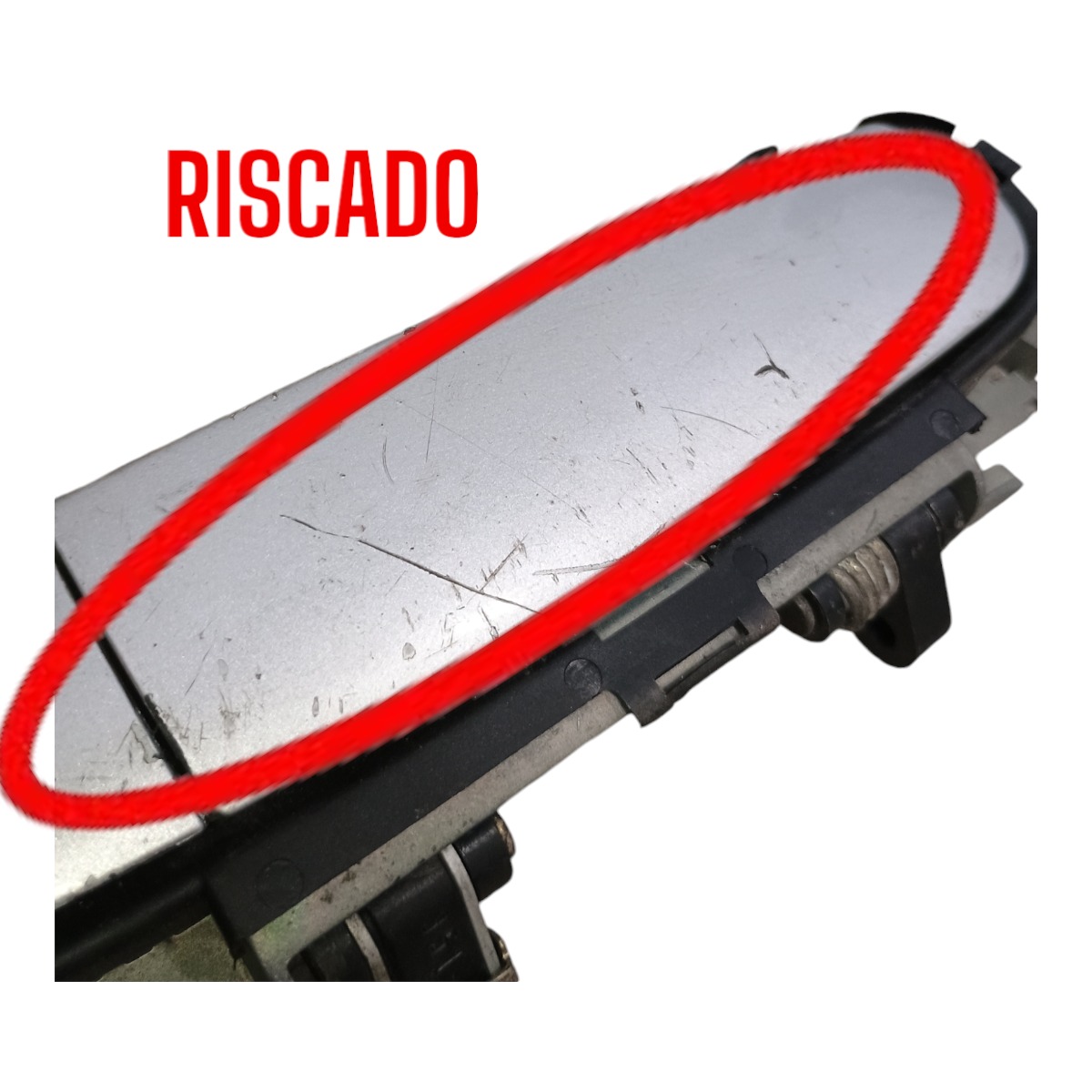 Maçaneta Externa Porta Diant Esq Audi A3 2000/2004 C/detalhe Prata Dianteira 7