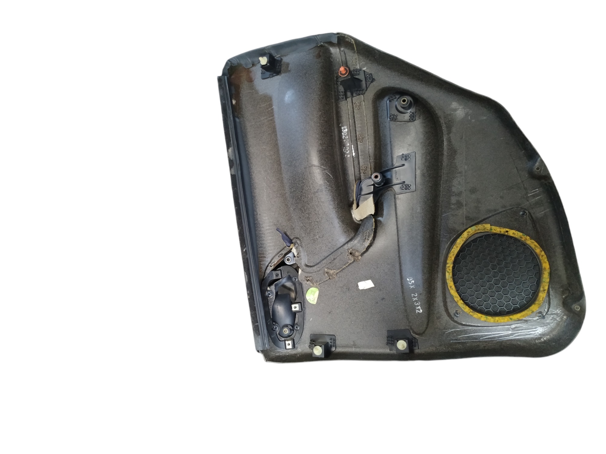 Forro Porta Traseiro Esquerda Fiat Stilo 2003 Preto 2