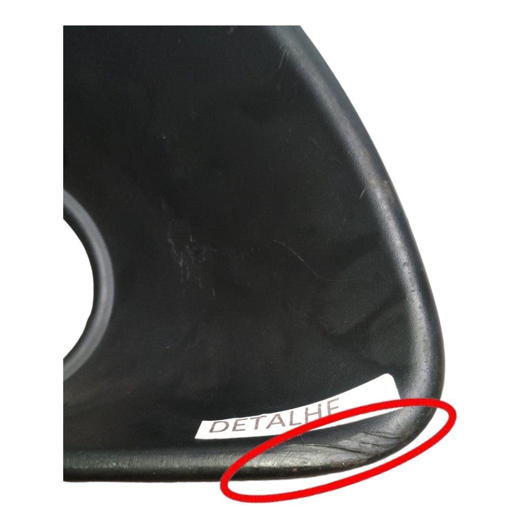 Moldura Farol Milha Esquerdo Fiat Mobi 2017 À 2024 C/detalhe Preto 6