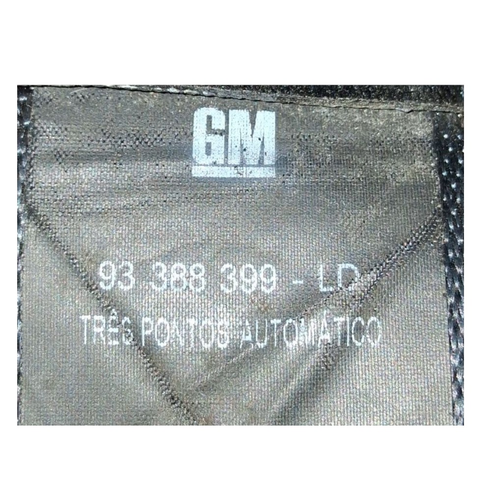Cinto Segurança Traseiro Direito gm classic 1.0 2012 4