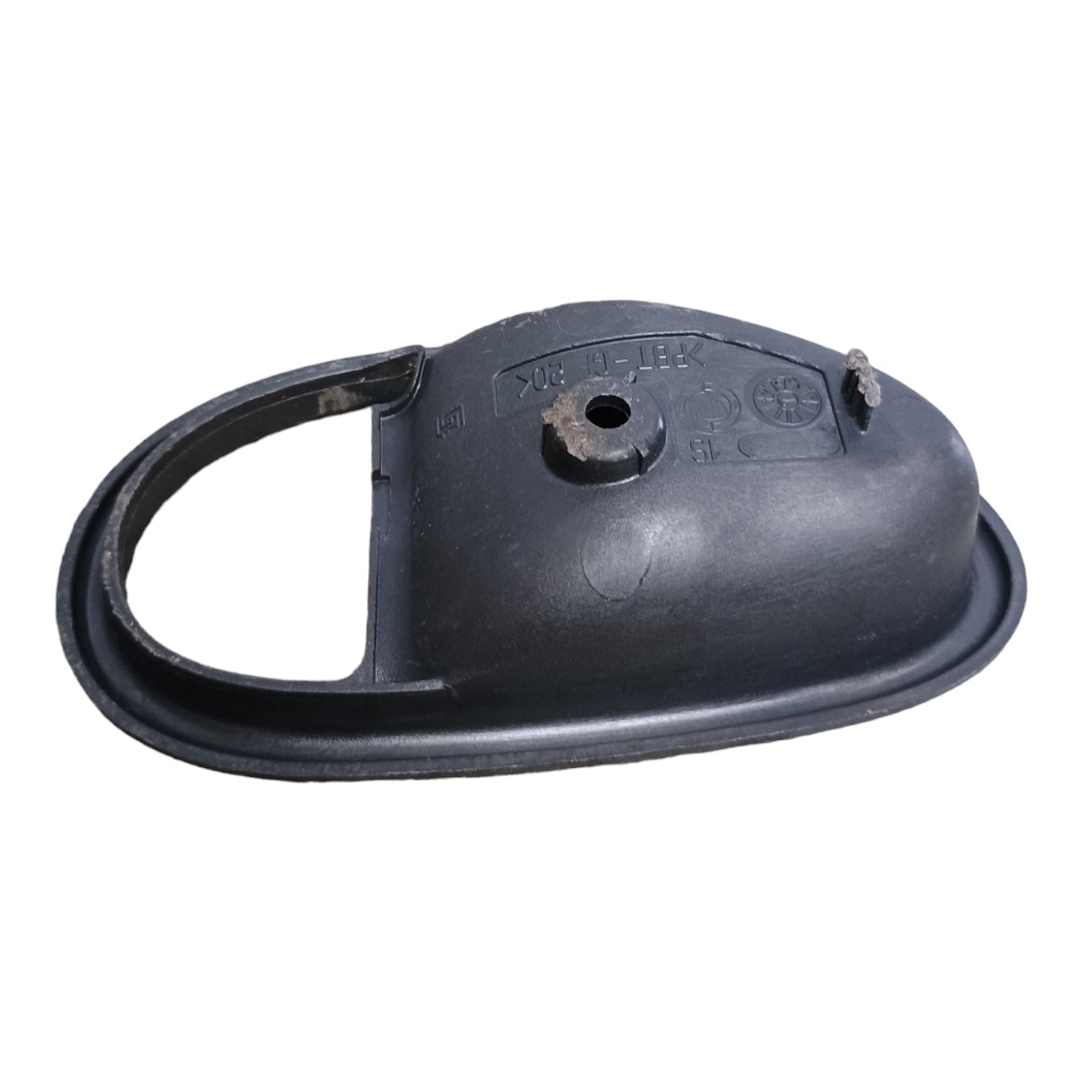 Puxador Interno Porta Traseira Esquerda Fiat Palio 1999 Preto Traseira 2
