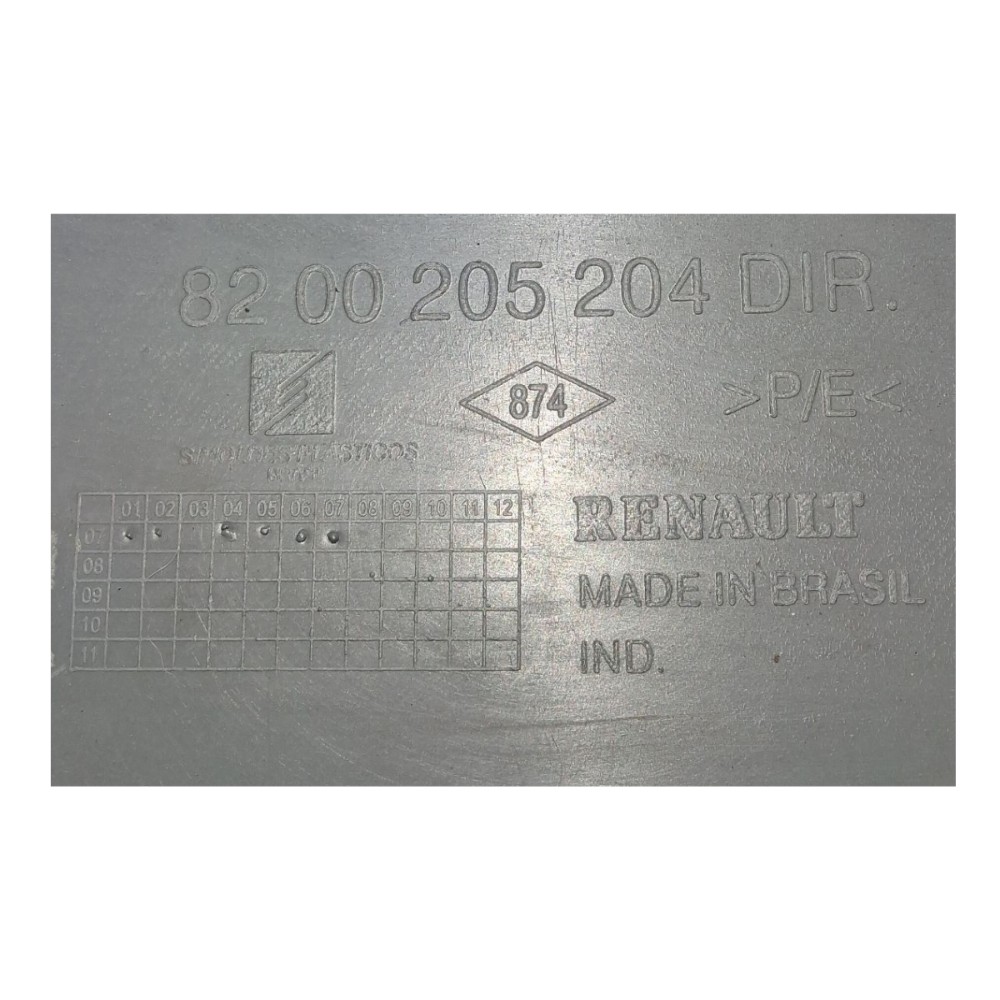 Forró Porta Dianteira Direita Renault Clio 2008 4