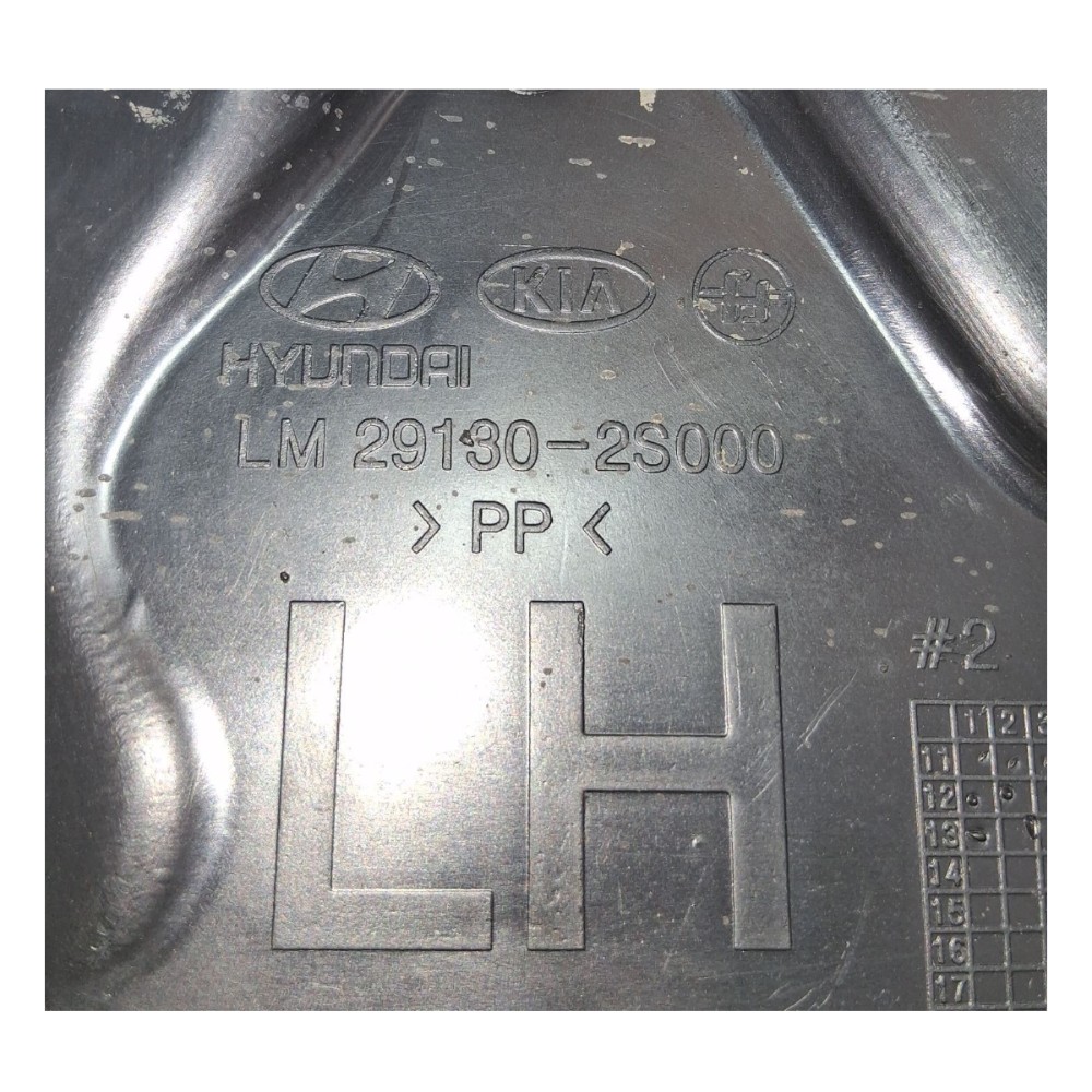 Defletor Radiador Esquerdo Hyundai Ix35 2014  291302s000 6