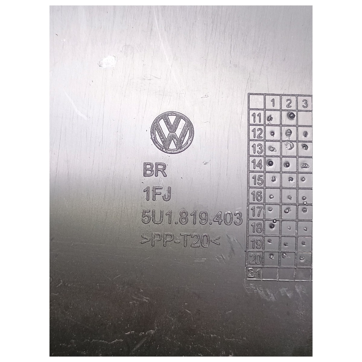 Grade Churrasqueira Esquerda Vw Gol Mpi 2022 5u1819403 4