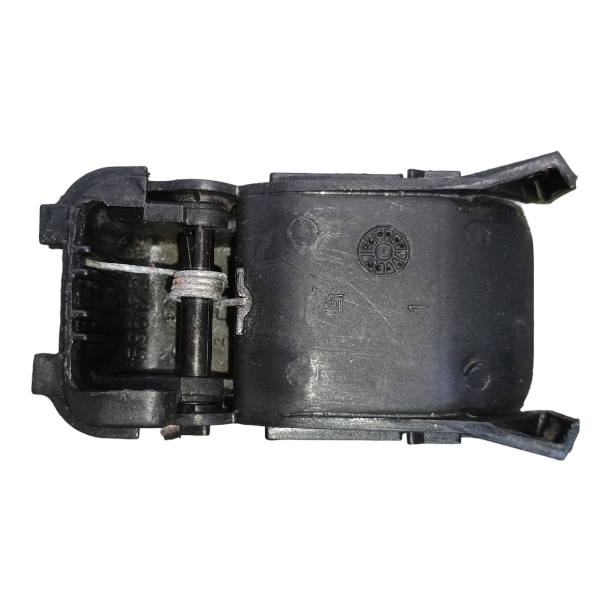 Maçaneta Interna Diant Esquerdo Fiat Uno 1991 A 2013 Preto Dianteira/traseira 2