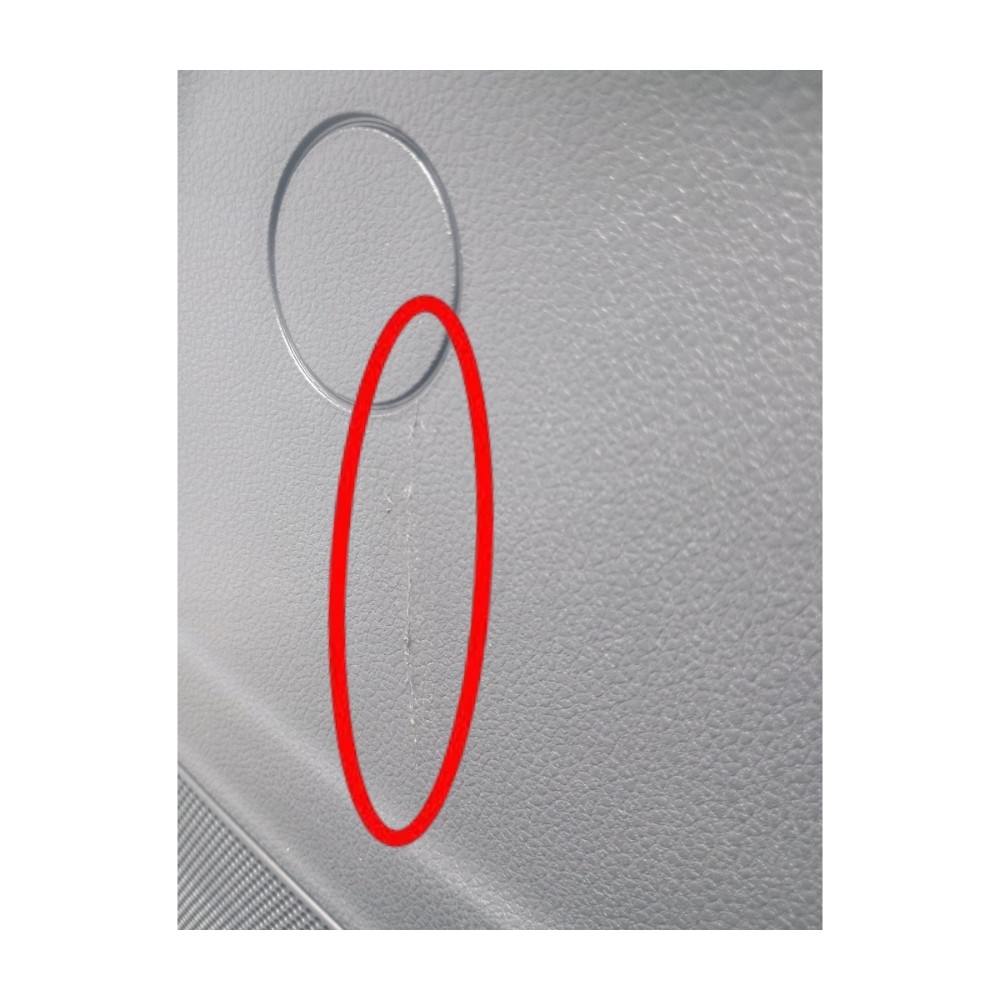 Forro Porta Diant Direita Vw Voyage 2022 5u4867012 *detalhe Preto 4
