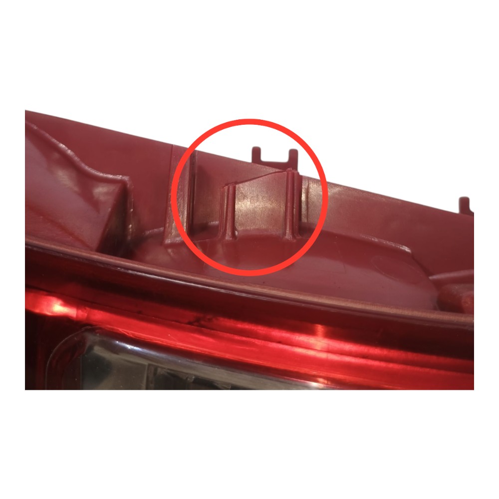 Lanterna Traseira Direita Citroen C3 2003 À 2012 *detalhes  Direito/passageiro 7