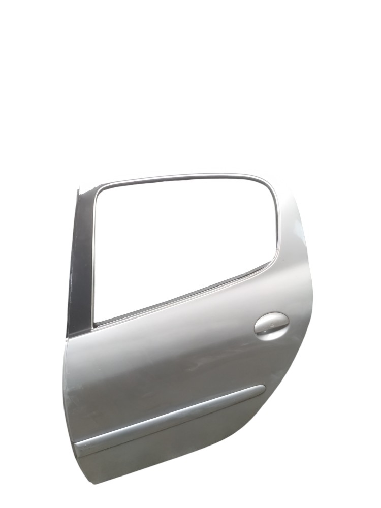 Porta Traseira Esquerda Peugeot 207 2010 Traseira Esquerda Prata 1