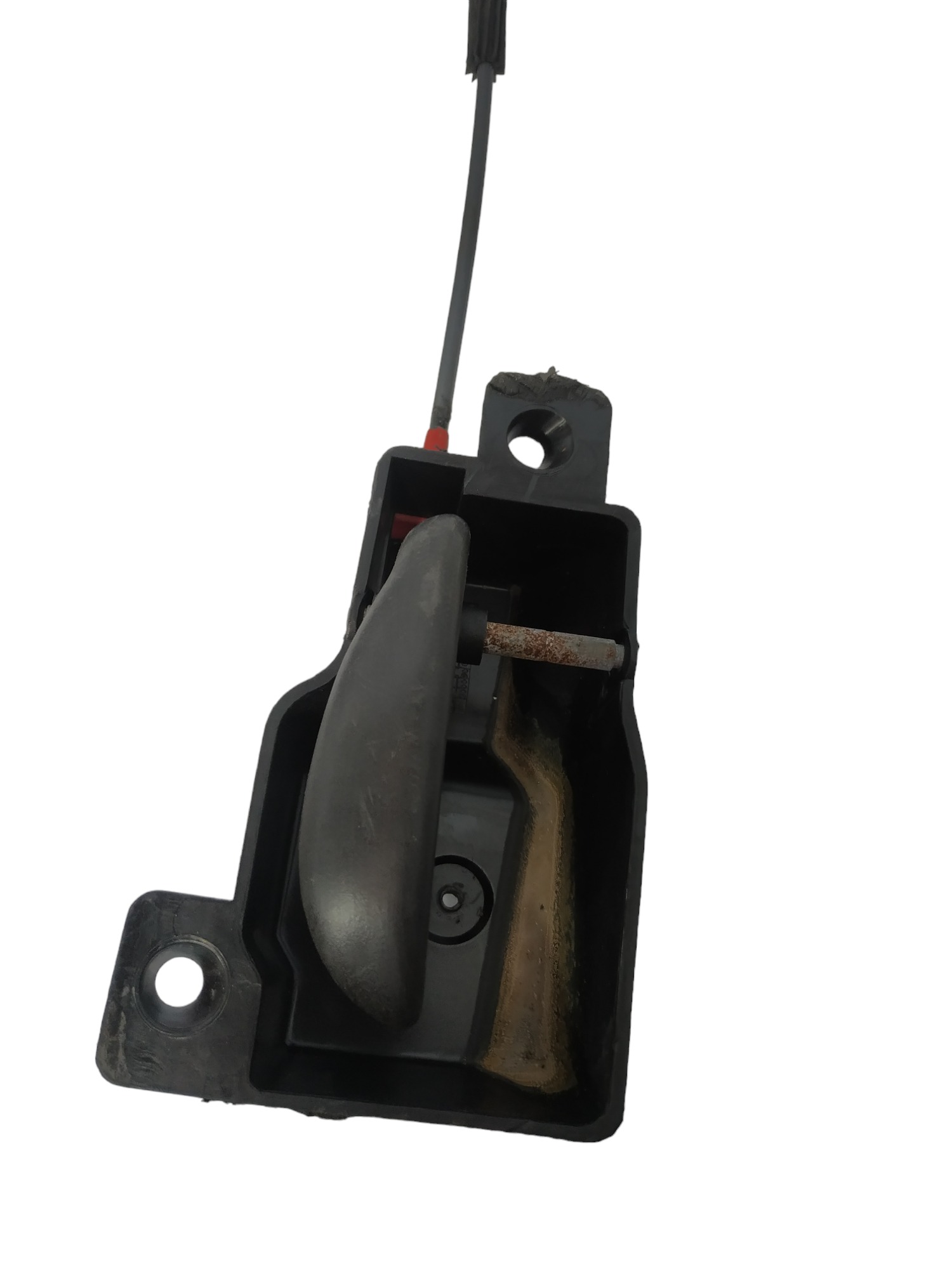 Maçaneta Interna Porta Dianteira Esquerda Ford Escort 1998 Preto Dianteira 2