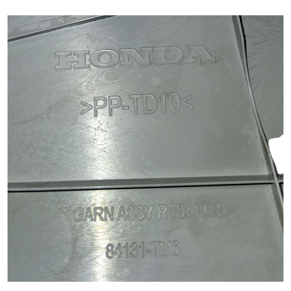 Acabamento Coluna Traseira Direita Honda City 2010 84131tm6 5