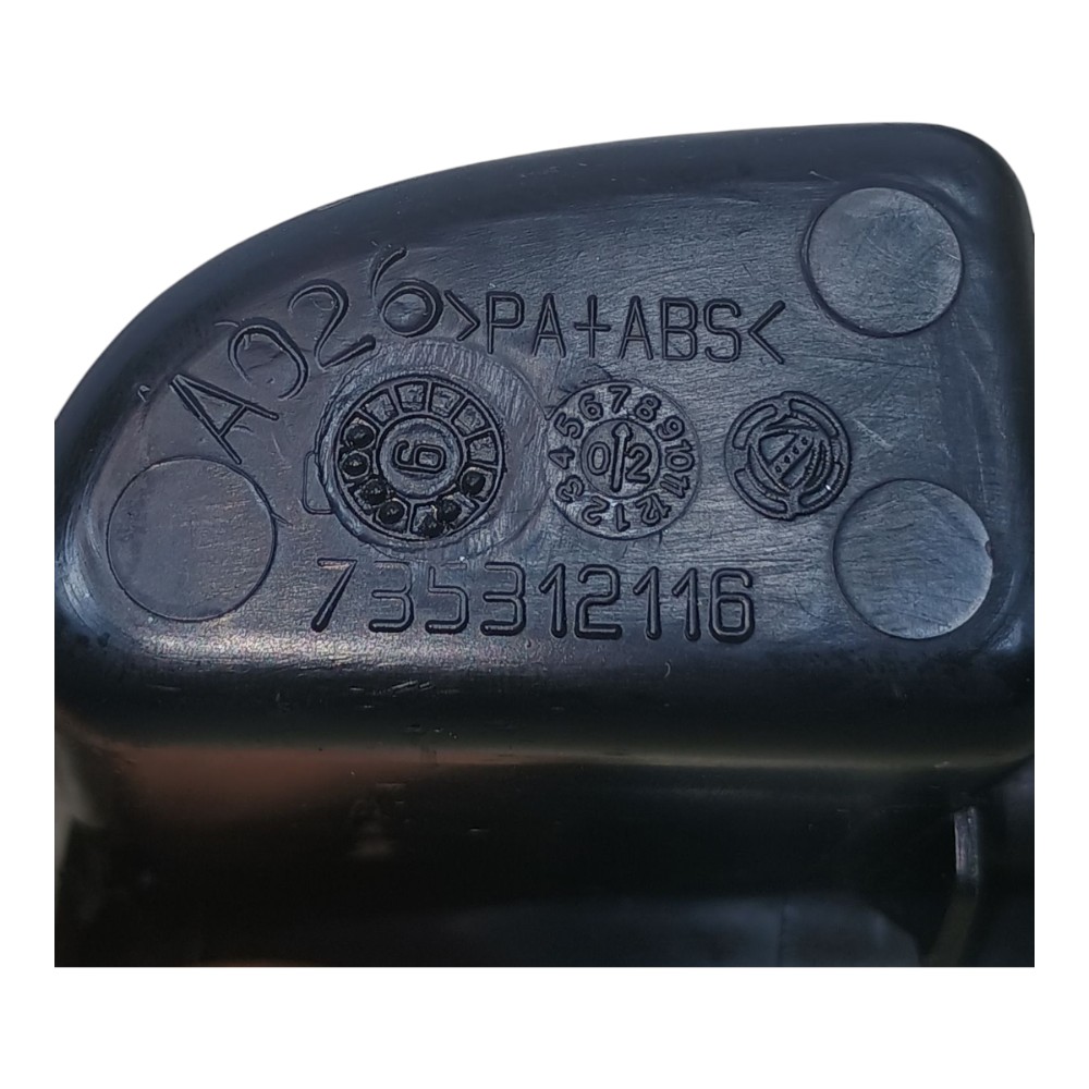 Porta Objetos Inferior Painel Fiat Stilo 2007 Preto 7