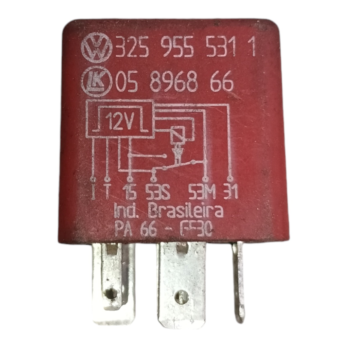Relé Caixa Fusíveis Vw Fox Gol 2007 3259555311 1