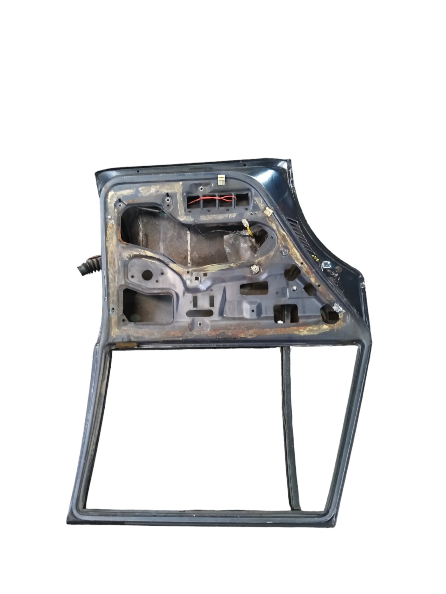 Porta Traseira Esquerda Vw Santana 1986 Traseira Direito Azul 2