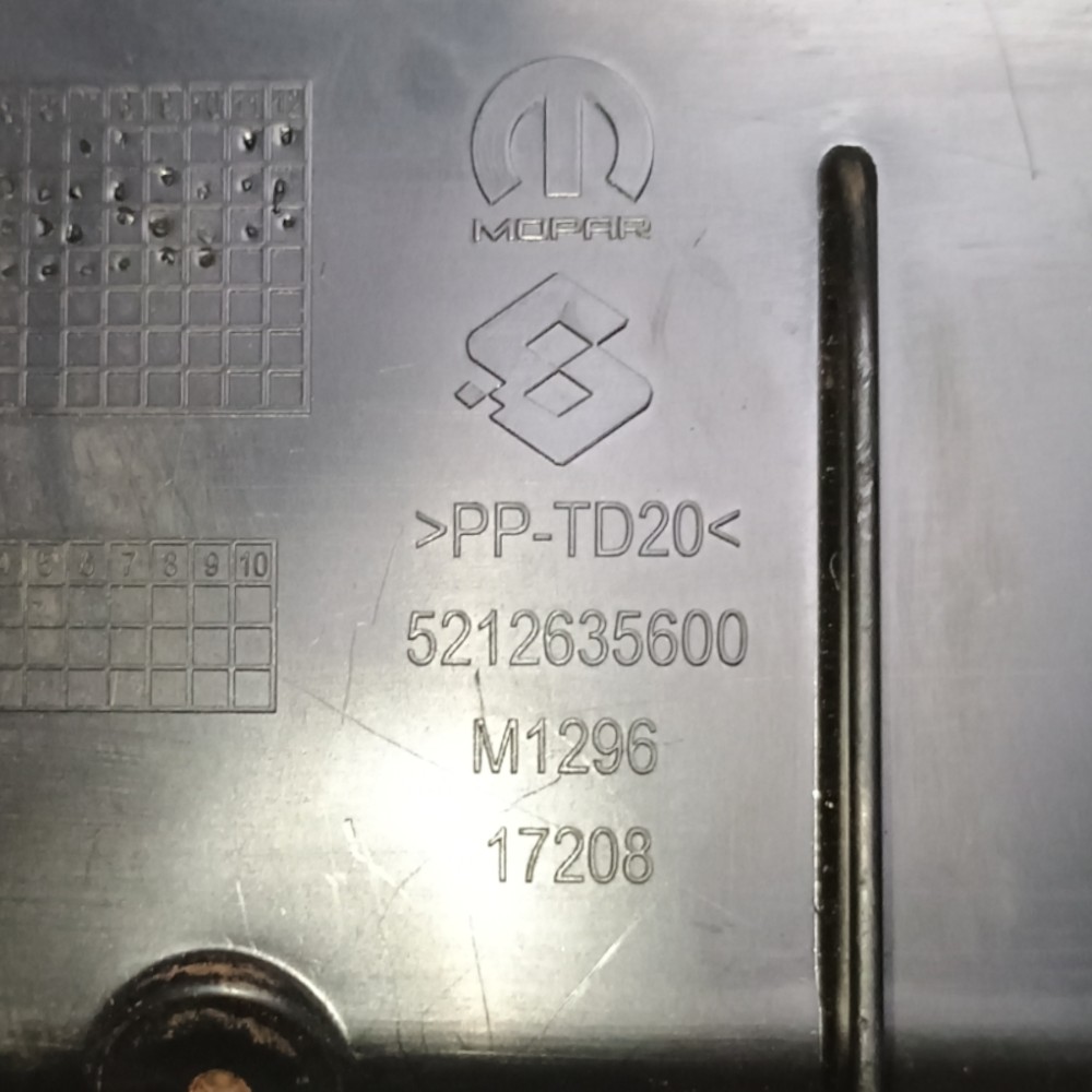 Acabamento Inferior Radiador Fiat Strada Endurance 2023 5