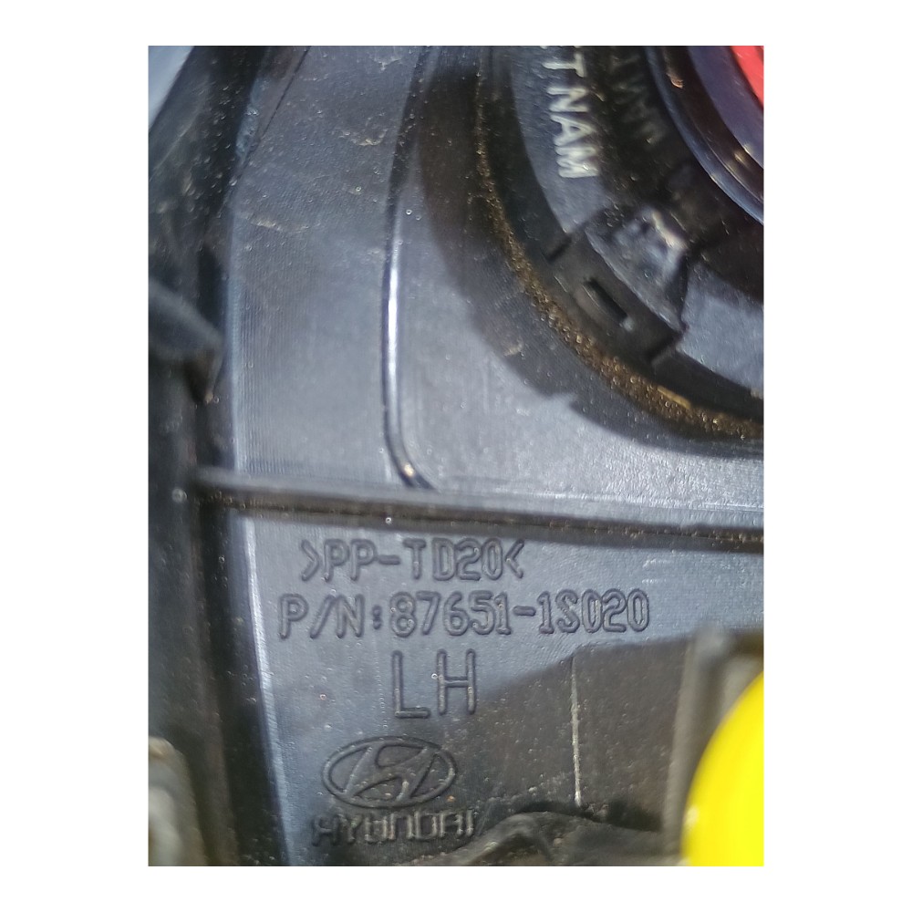 Moldura Interna Retrovisor L.e Hyundai Hb20 2018 *detalhes 8