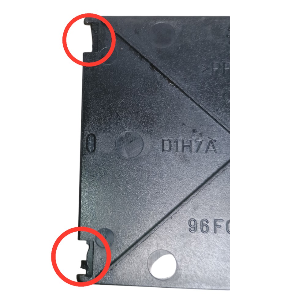 Tampa Cinzeiro Painel Ford Fiesta 1997 96fga04853 *detalhes 4