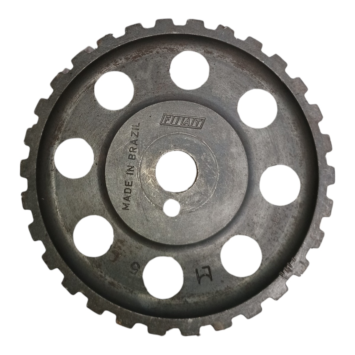 Polia Dentada Comando Auxiliar Fiat Fiorino Uno 1995 1