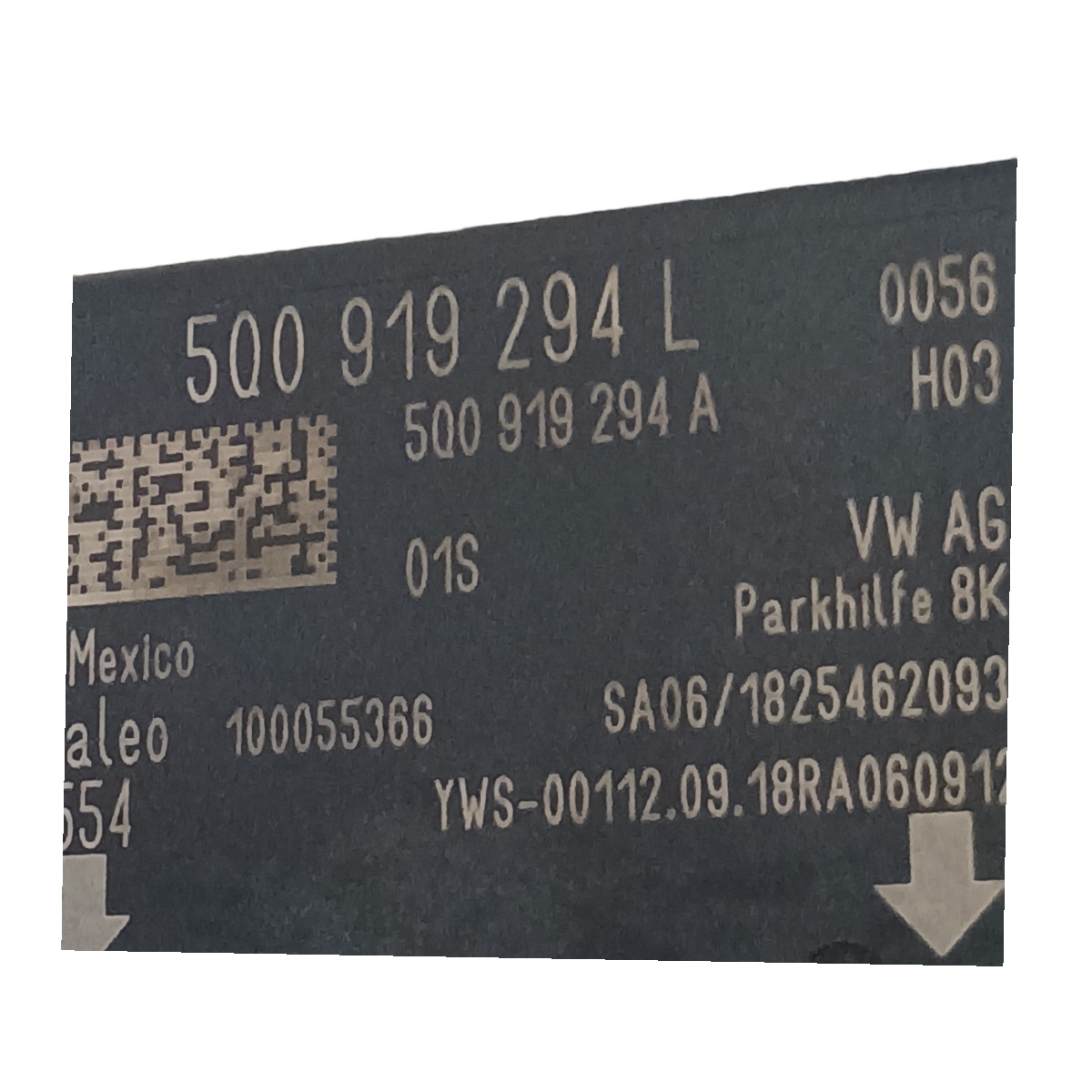 Módulo Sensor Estacionamento Vw Virtus 2018 5q0919294l 4