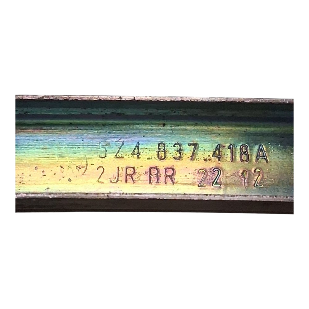 Guia Vidro Porta Dianteira Direita Vw Fox 2012 5z4837418a Prata 5