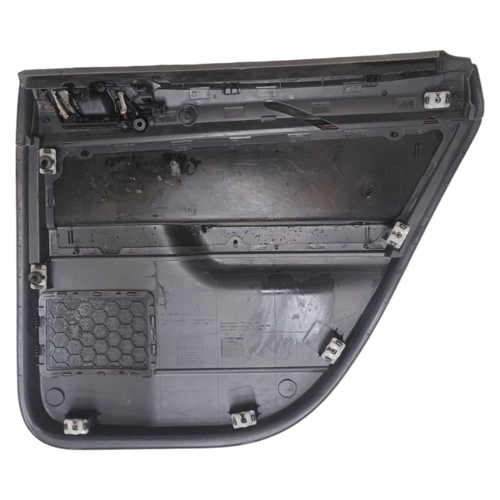 Forro Porta Traseira Esquerda Vw Polo 2003 A 2012 2