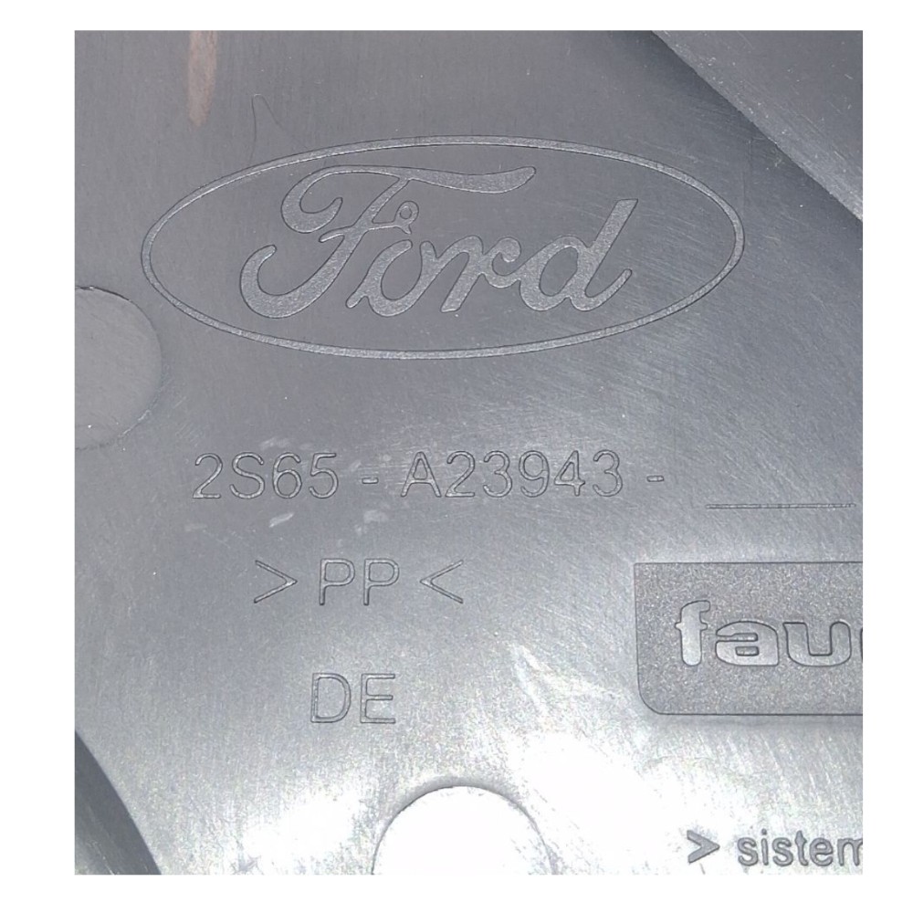 Forro Porta Dianteira Esquerda Ford Fiesta 2003 À 2012 Preto 3