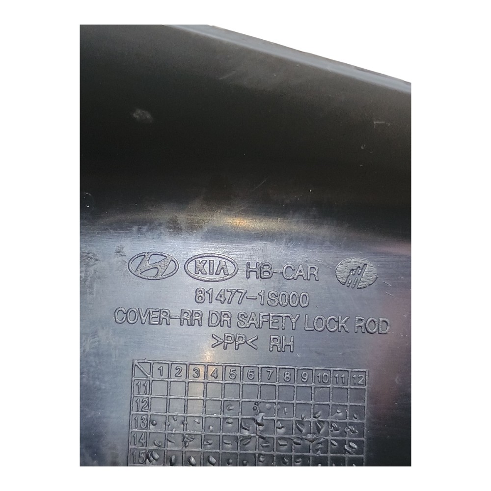 Acabamento Fechadura Porta Direita Hyundai Hb20 1.6 2018 7