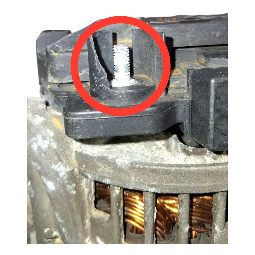 Alternador 1.0 Ford Fiesta 2003 À 2012 1s6510300aa *detalhe 7