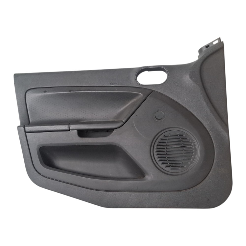 Forro Porta Dianteira Esquerda Ford Fiesta 2003 À 2012 Preto 1
