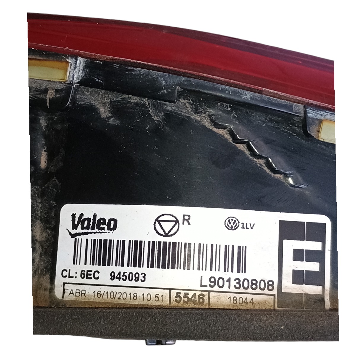 Lanterna Esquerda Tampa Traseira Vw Virtus 2018 6ec945093 5