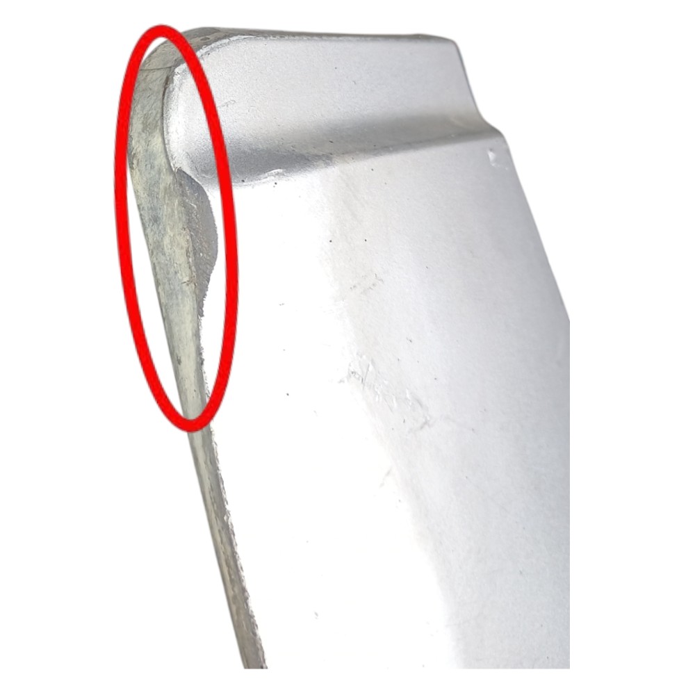 Friso Porta Dianteira Esquerda Gm Captiva 2008 *detalhes Prata 6