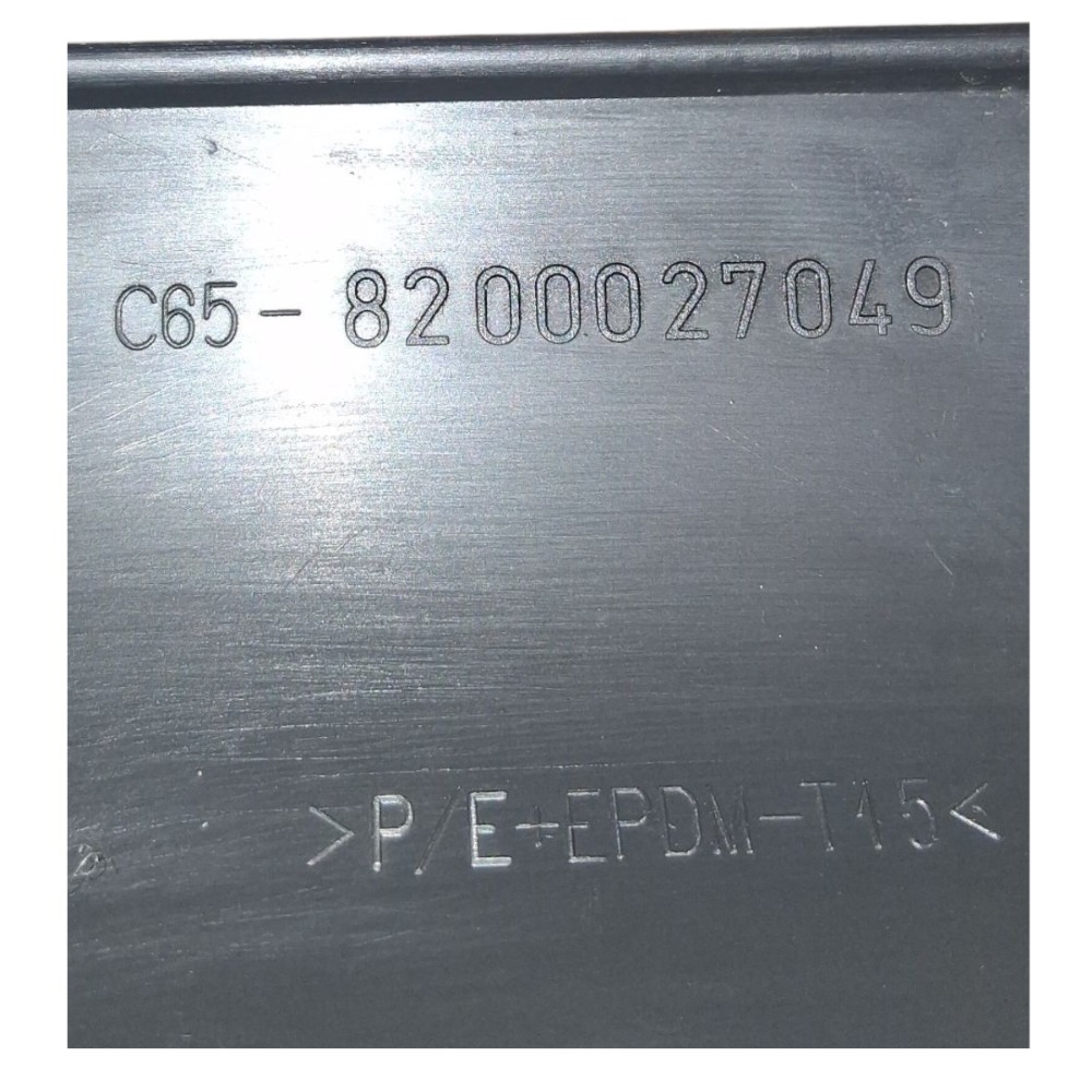 Friso Moldura Porta Diant Esq Clio 2000 Á 2012 8200027049 Preto 6