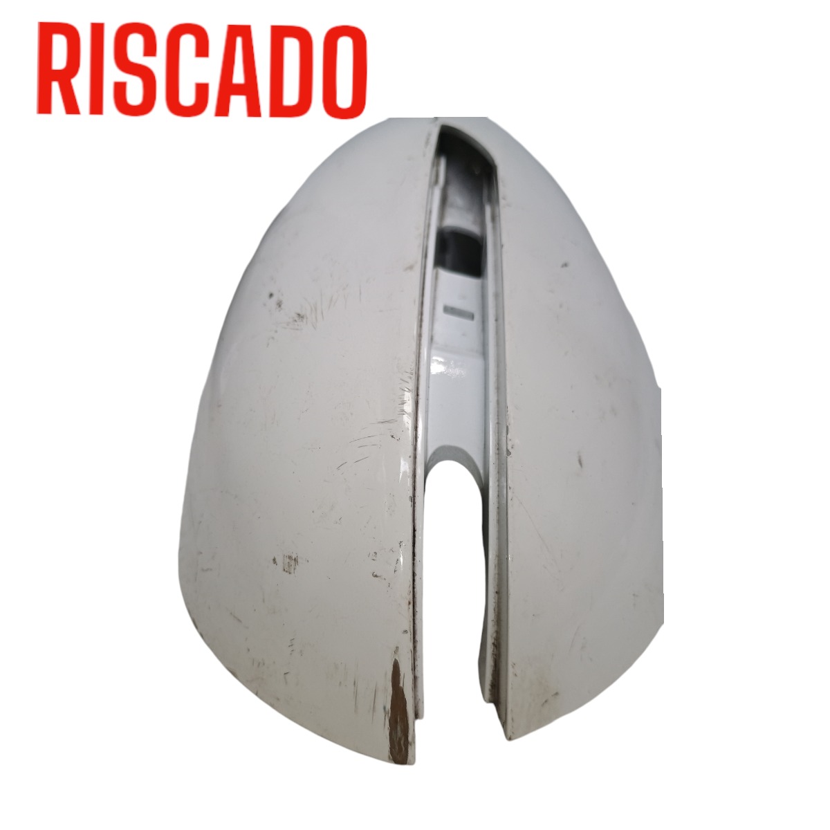 Capa Retrovisor Esquerdo Kia Sportage 2011 À 2015 C/detalhes Branco 6