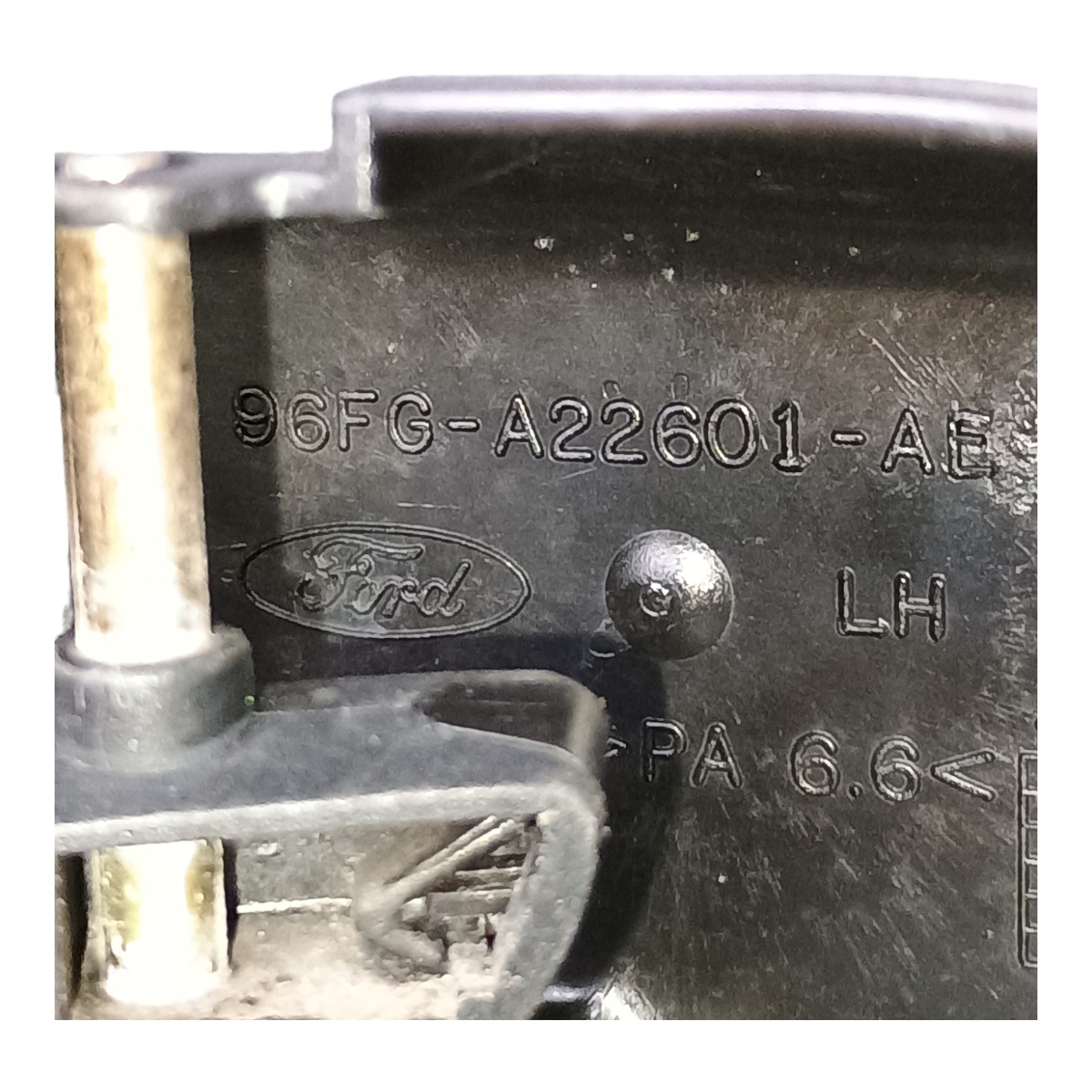Maçaneta Interna Porta Diant Dir Ford Fiesta 1997 C/detalhe Preto Dianteira/traseira 3